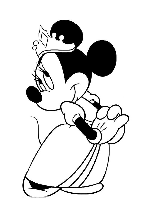 Printable Minnie Mouse Coloring Pages for Girls » Print Color Craft